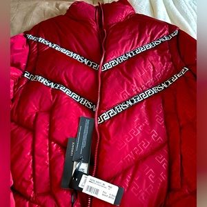 [AUTHENTIC] Versace Red Puffer Coat & Vest